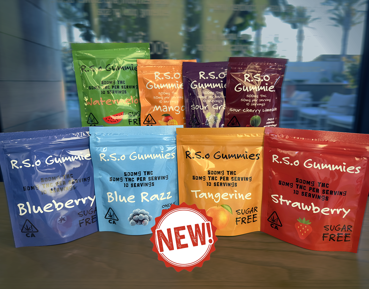 Sugar Free Gummies (Wholesale 8 units)